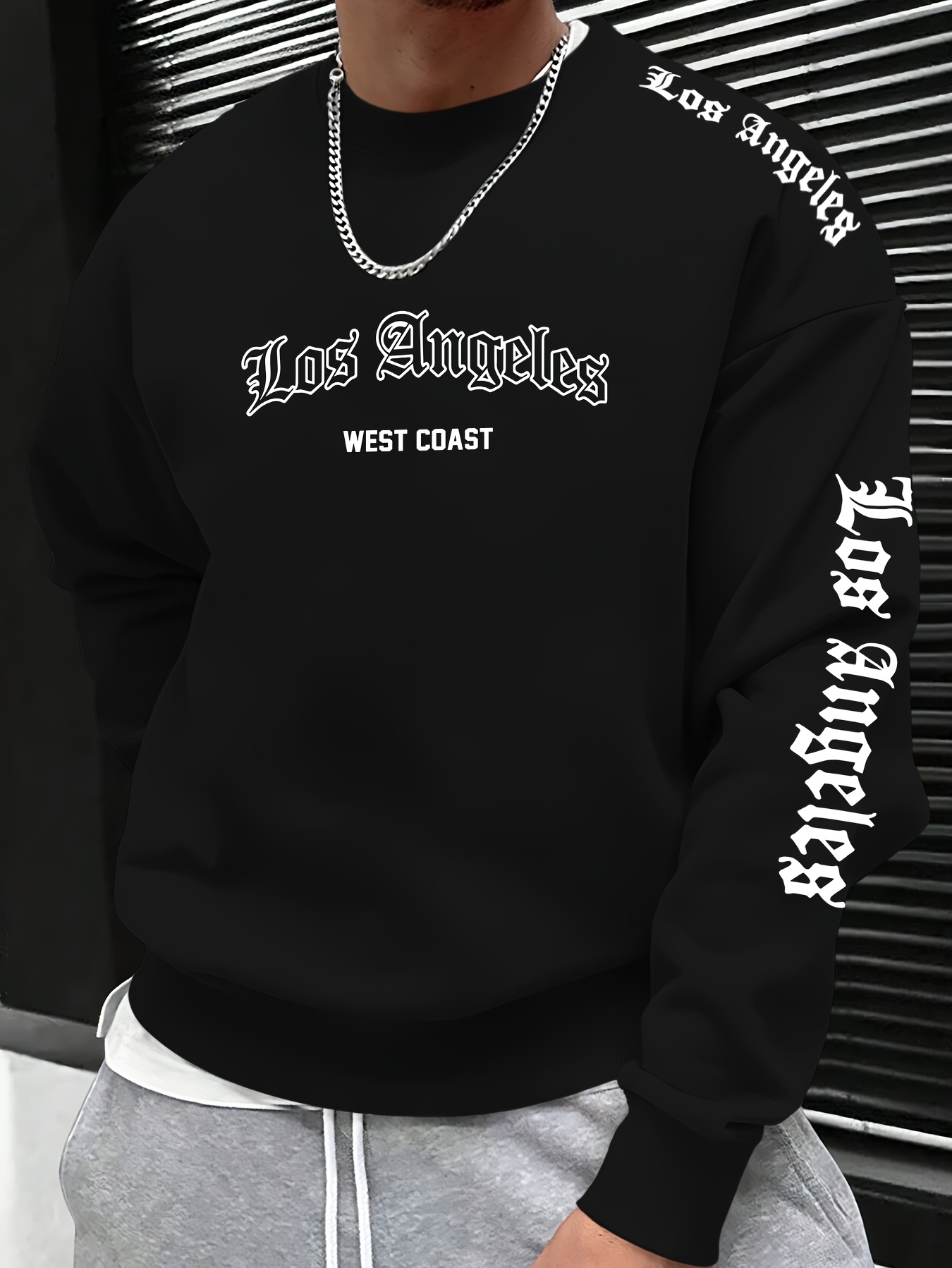 Sweatshirt Pria Leher Bulat de - Men'S Spring Fashion ulasan dan harga