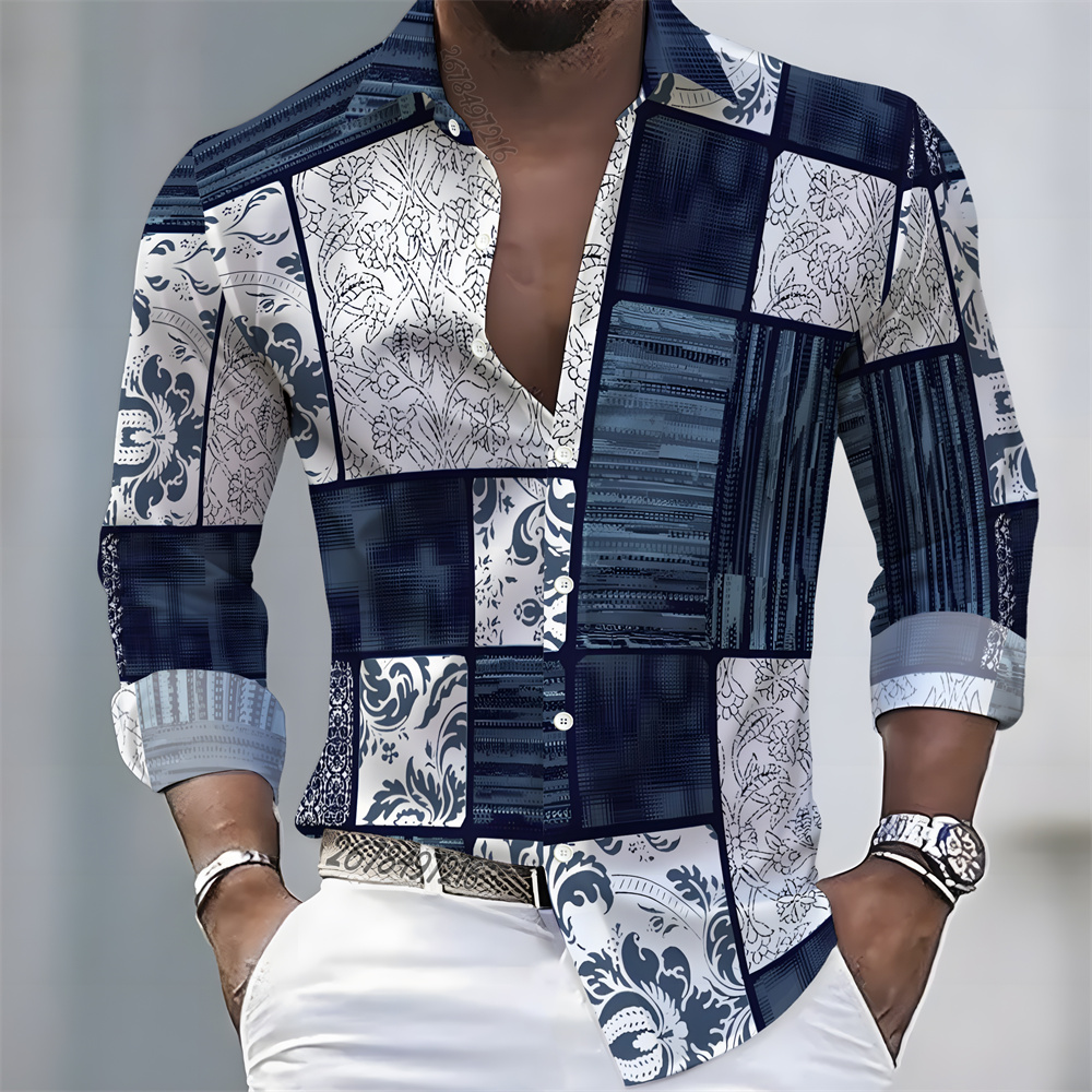 Kemeja Pria Lengan Panjang Mot - Slim Fit Blazer Men ulasan dan harga
