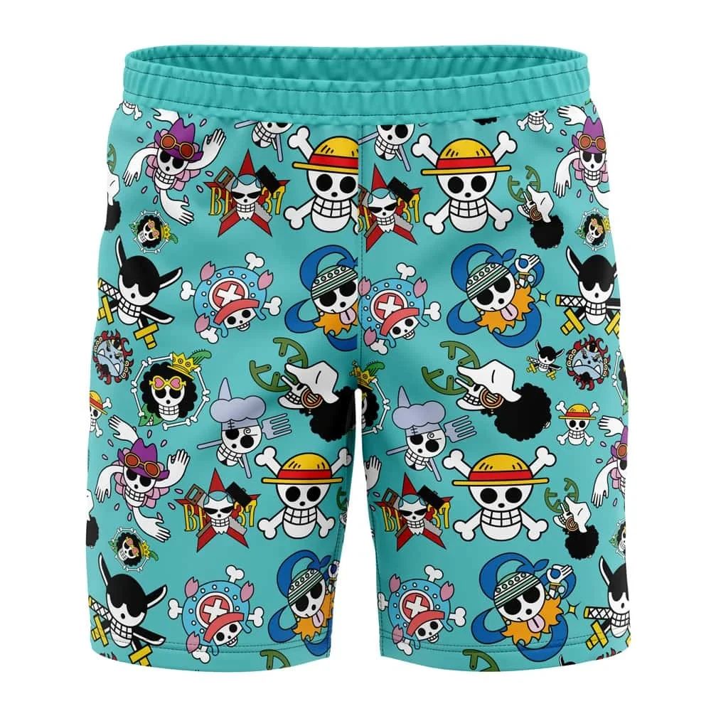 Swim Trunk Shorts - Penggemar Anime Seri One Piece Dewasa