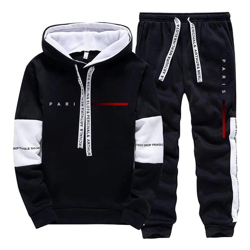 Set Hoodie dan Celana Olahraga - Polo Shirt Slim ulasan dan harga