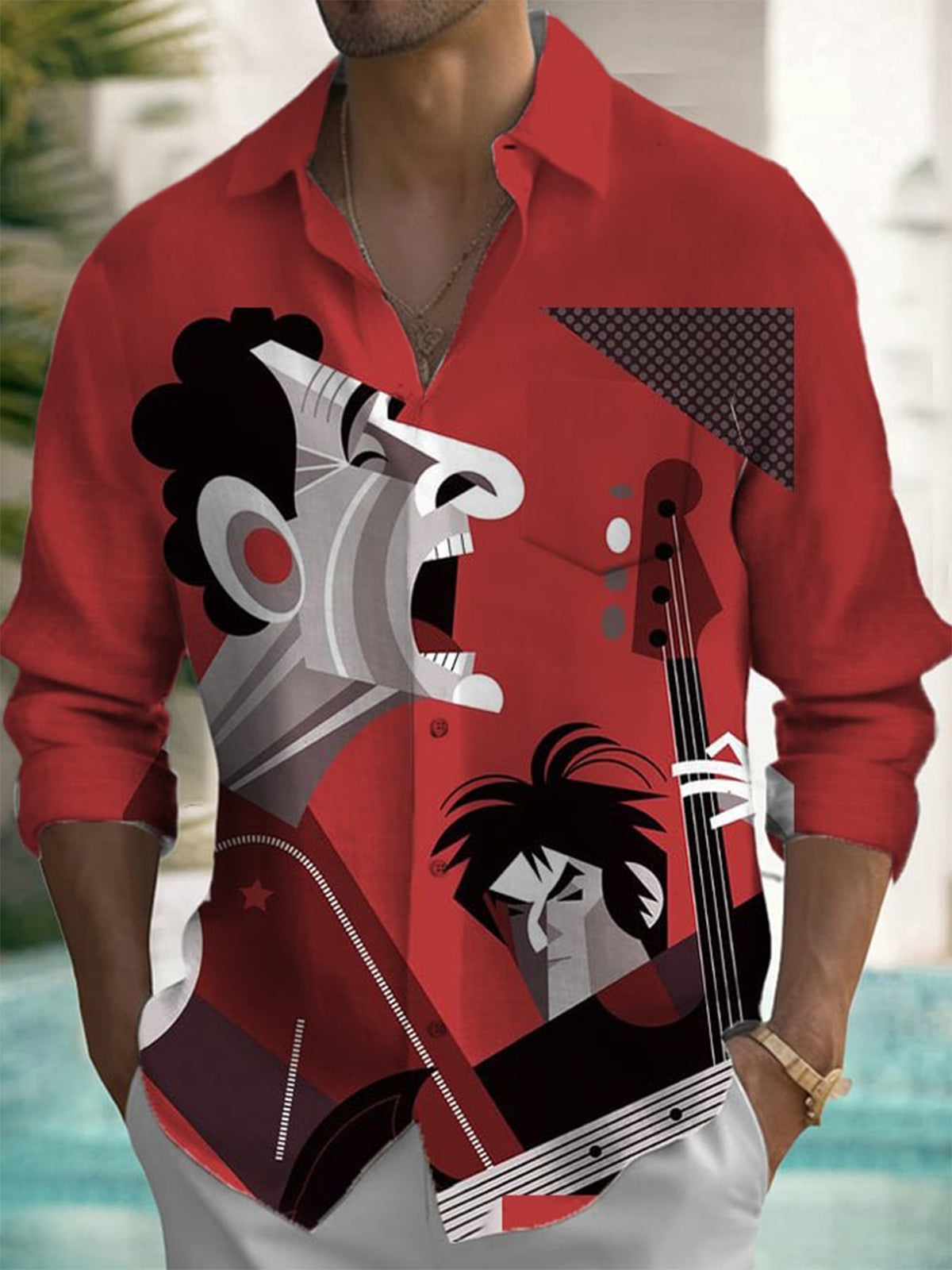 Kemeja Kasual Pria Berkancing  - Men'S Spring Fashion ulasan dan harga