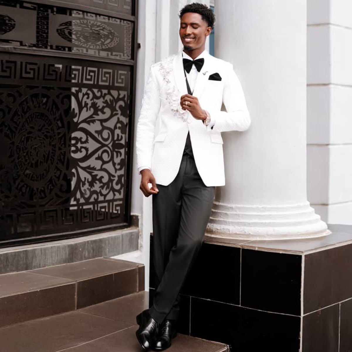 Setelan Jas Pria 2 Potong Berl - Slim Fit Blazer Men ulasan dan harga