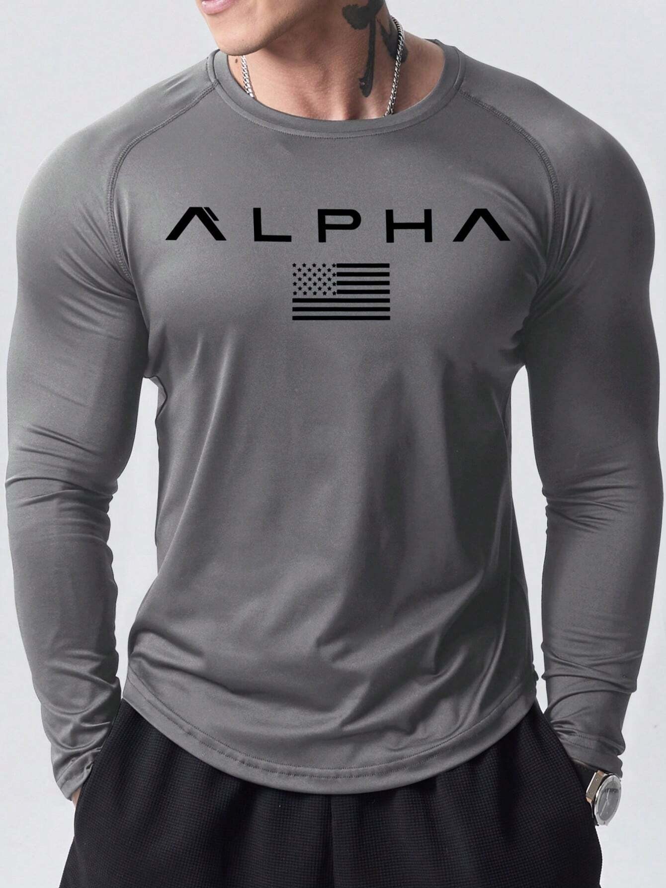 Kaos lengan panjang pria baru  - Men'S Spring Fashion ulasan dan harga