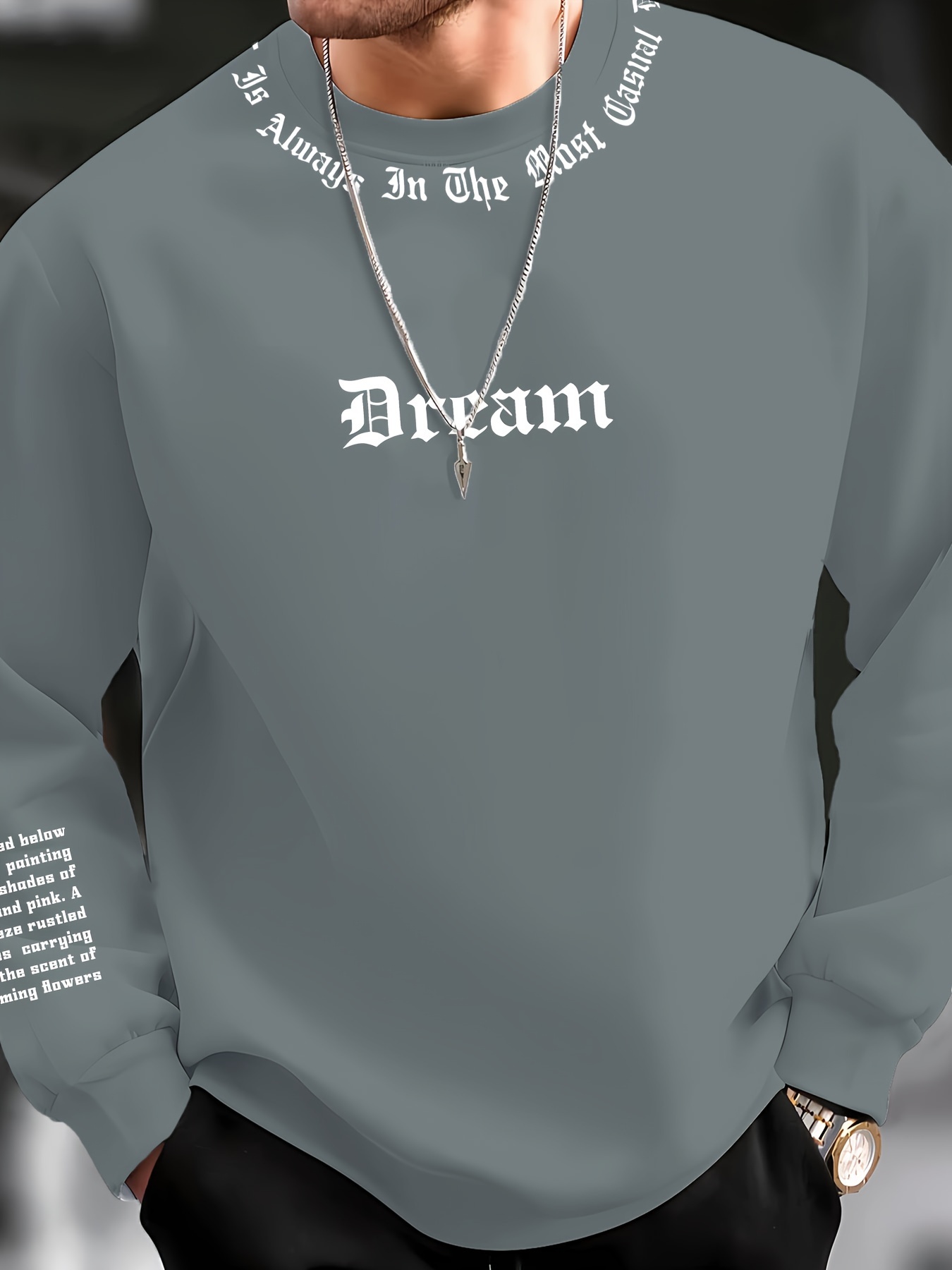 Sweatshirt Pria Leher Bulat de - Men'S Spring Fashion ulasan dan harga