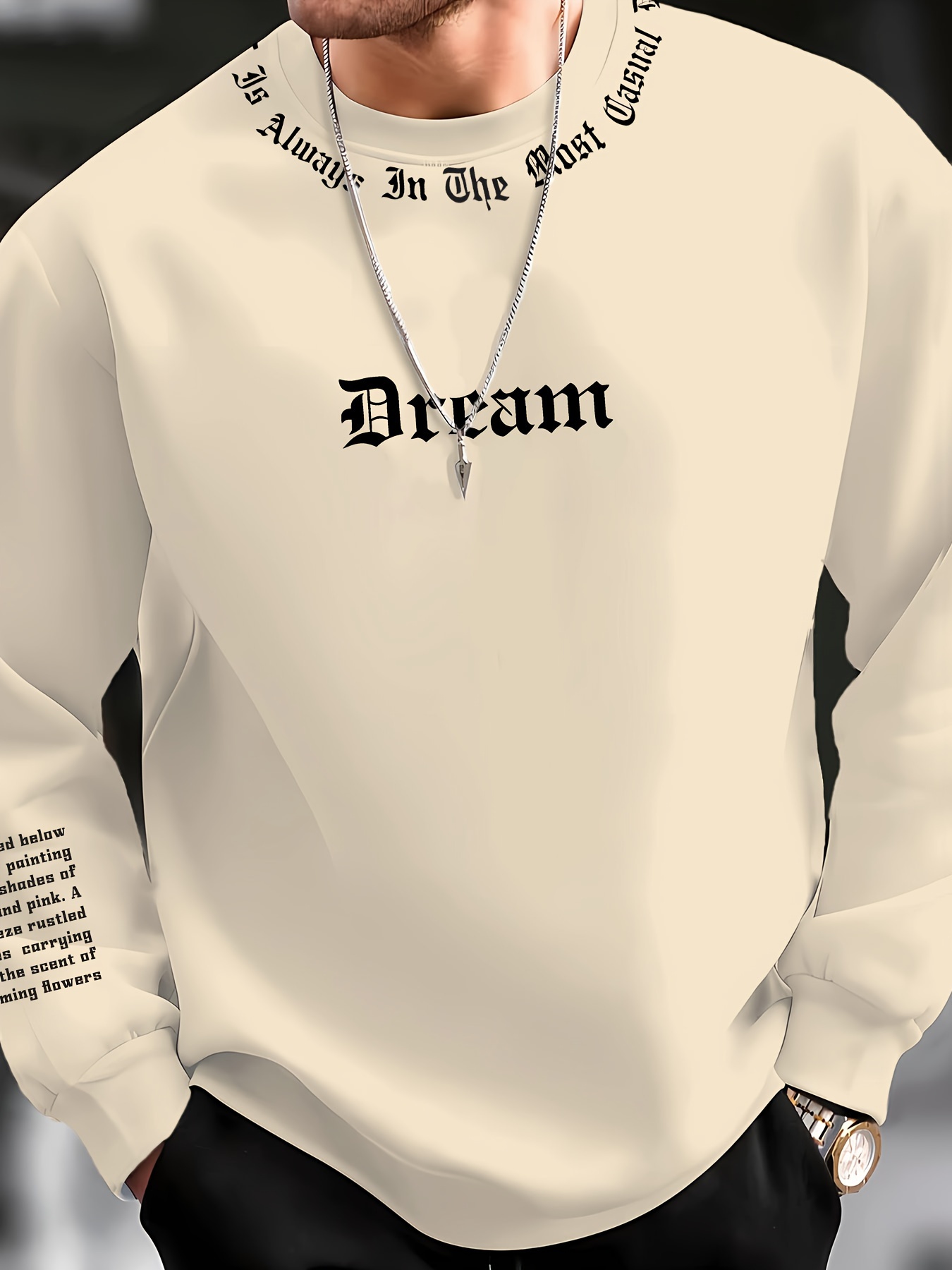 Sweatshirt Pria Leher Bulat de - Men'S Spring Fashion ulasan dan harga