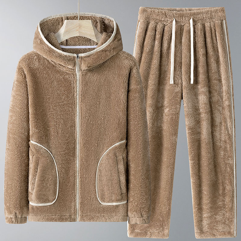 Set Hoodie Pria Musim Dingin 2 - Men'S Fashion Hoodie ulasan dan harga