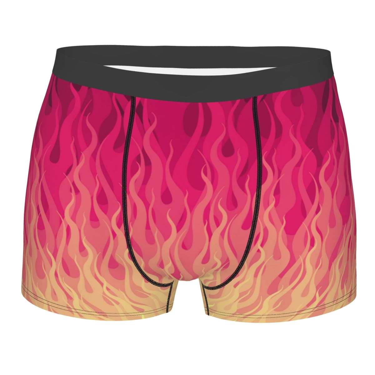 Celana Boxer Pria Motif Api Be - Men'S Fashion Underwear ulasan dan harga