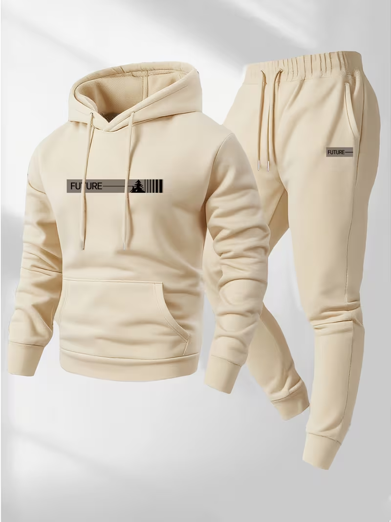 Set Hoodie dan Celana Thermal  - Men'S Fashion Hoodie ulasan dan harga