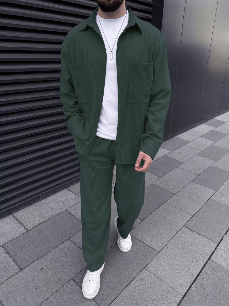Setelan corduroy pria dua poto - Men'S Spring Fashion ulasan dan harga