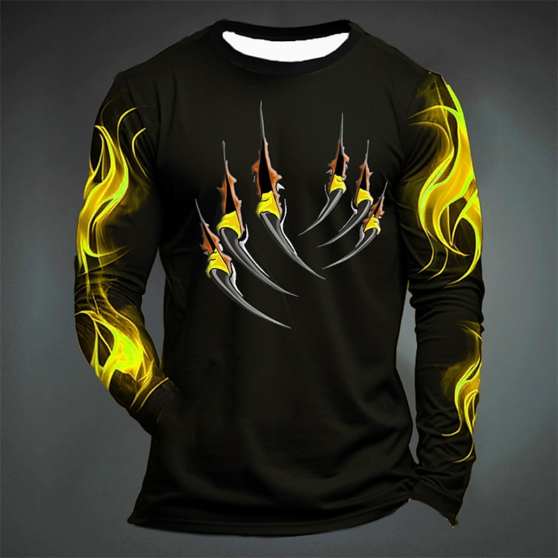 Kaos Oblong Pria Motif Harimau - Men'S Spring Fashion ulasan dan harga