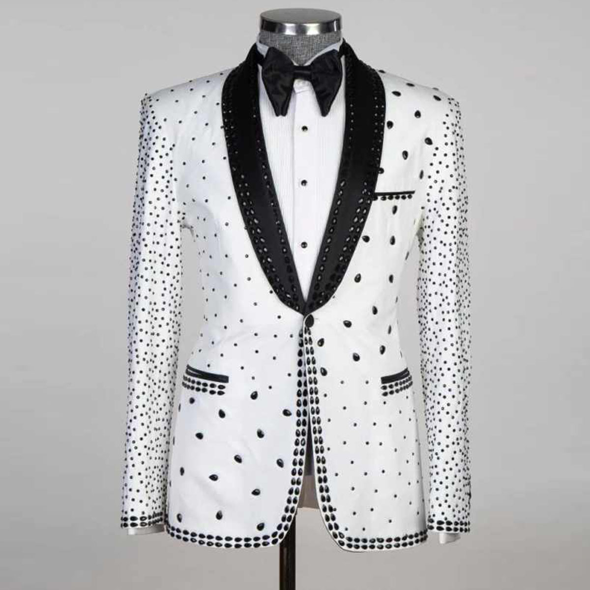 Jas Pria Berhias Berlian Kusto - Slim Fit Blazer Men ulasan dan harga
