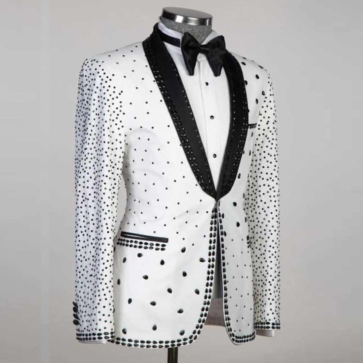 Jas Pria Berhias Berlian Kusto - Slim Fit Blazer Men ulasan dan harga