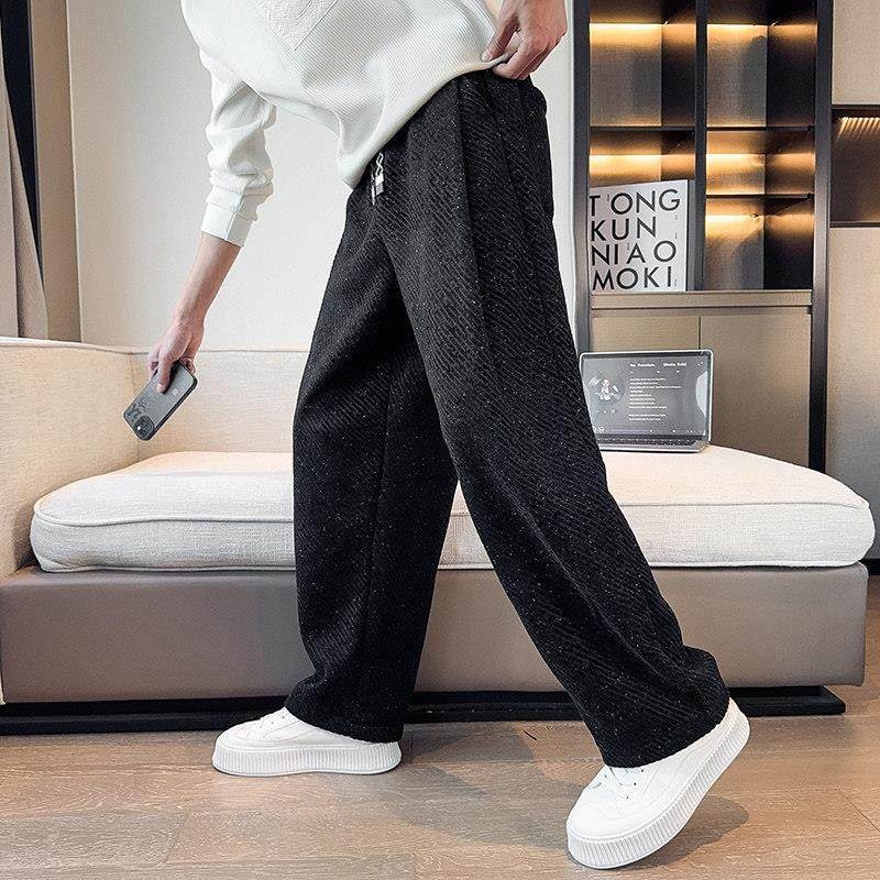 Celana Kasual Pria Keren 2026, - Mens Fashion Dark Grey Pants ulasan dan harga