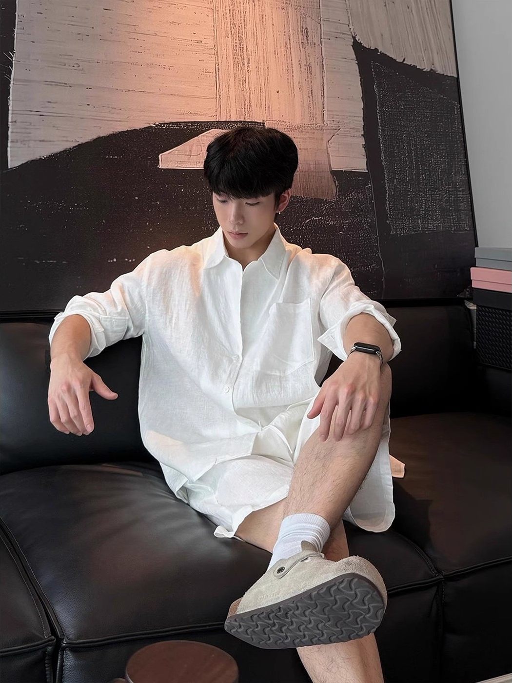 Set Pakaian Pria Musim Semi/Pa - Men'S Spring Fashion ulasan dan harga