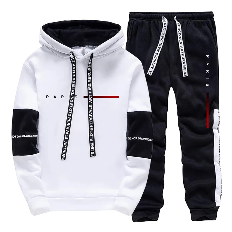Set Hoodie dan Celana Olahraga - Men'S Fashion Hoodie ulasan dan harga