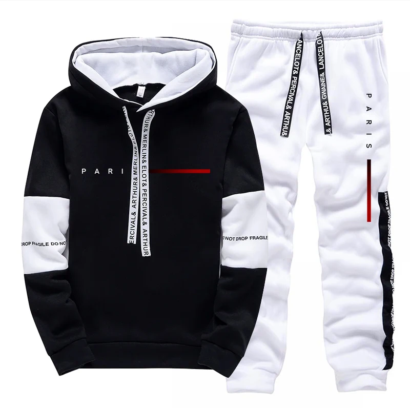 Set Hoodie dan Celana Olahraga - Men'S Fashion Hoodie ulasan dan harga