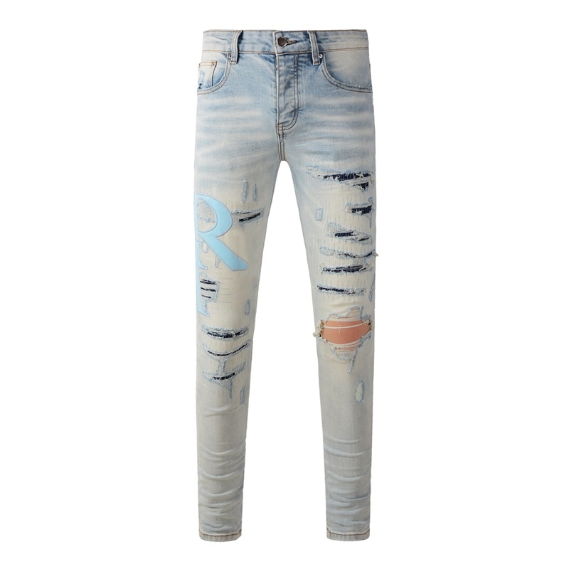 Celana Jeans Pria Merek Amerik - Skinny Jeans Ripped ulasan dan harga