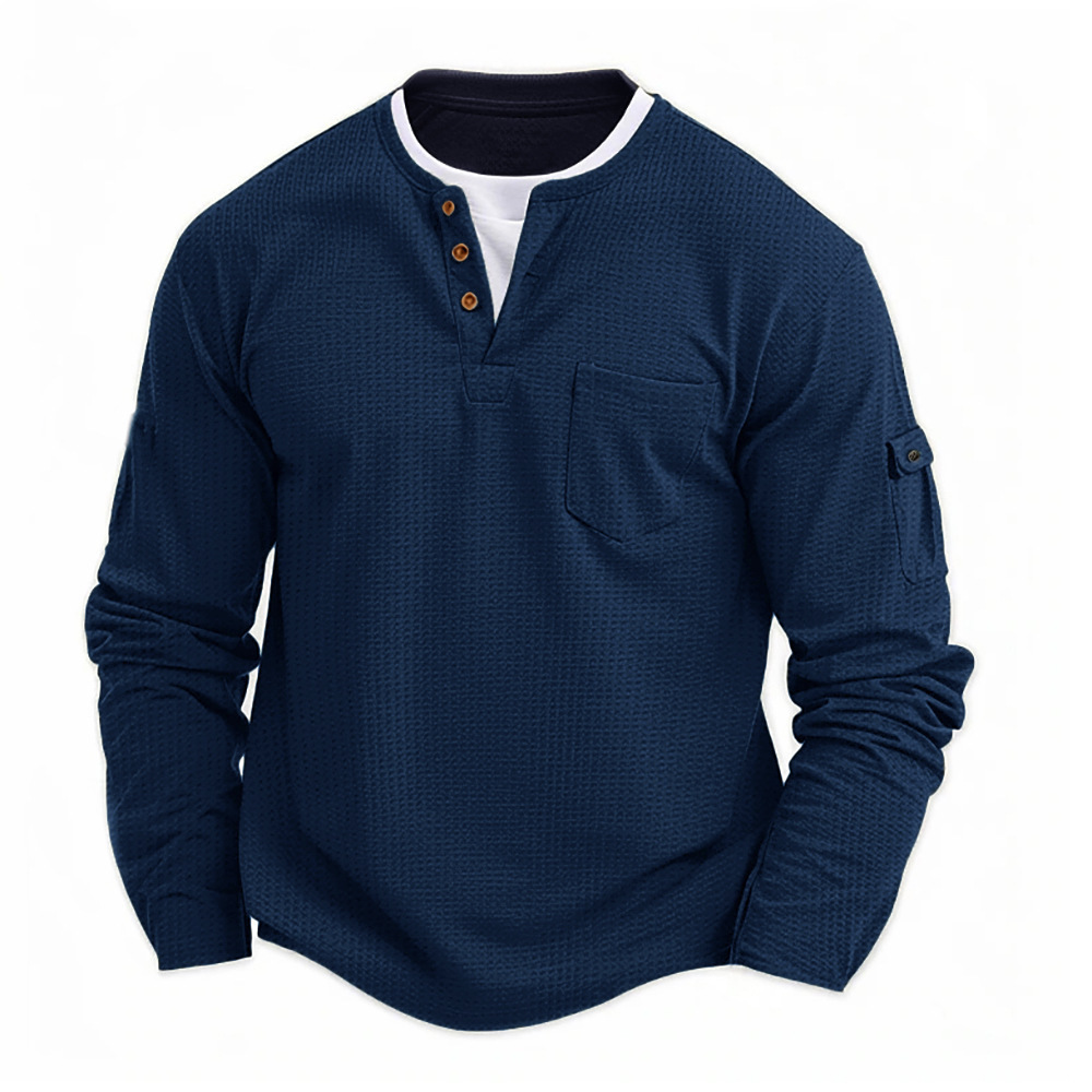 Kemeja pria lengan panjang war - Men'S Spring Fashion ulasan dan harga